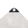 Fehér takaróponyva 650 g/m² 4 x 7 m