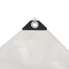 Fehér takaróponyva 650 g/m² 4 x 8 m