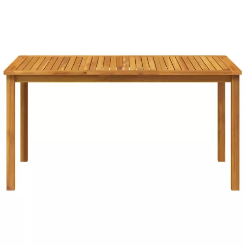 Tömör akácfa kerti asztal 150 x 90 x 74 cm