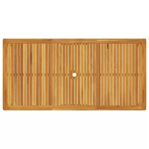 Tömör akácfa kerti asztal 200 x 100 x 74 cm