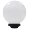 3 db napelemes kültéri LED gömblámpa, 20 cm RGB