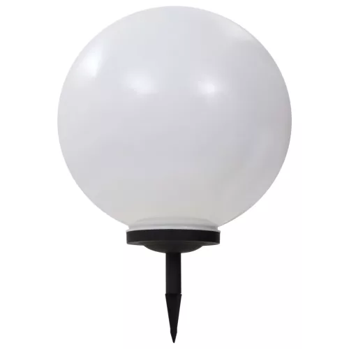 Napelemes kültéri LED gömblámpa, 50 cm RGB
