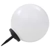 Napelemes kültéri LED gömblámpa, 50 cm RGB