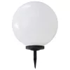 Napelemes kültéri LED gömblámpa, 50 cm RGB
