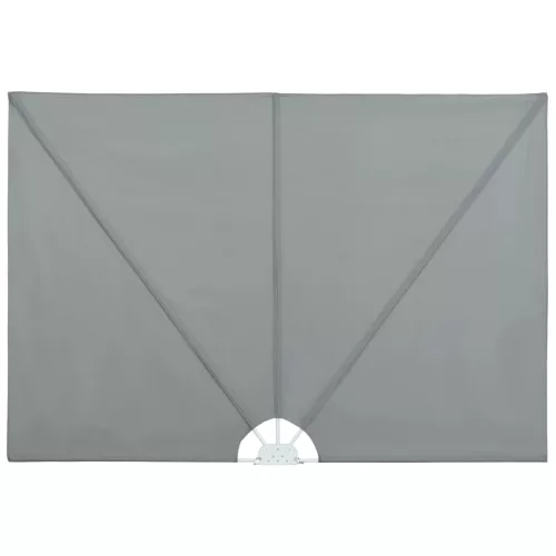 Szürke összecsukható terasz oldalárnyékoló 300 x 150 cm