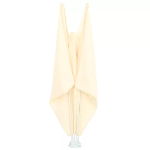 Krémszínű összecsukható terasz oldalárnyékoló 300 x 150 cm