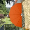 Terrakotta összecsukható terasz oldalárnyékoló 160 cm