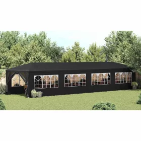 Antracitszürke rendezvénysátor 3 x 12 m