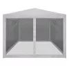 Partisátor 4 hálós oldalfallal 4 x 3 m