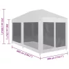 Partisátor 6 hálós oldalfallal 6 x 3 m