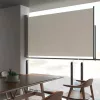 Krémszínű behúzható oldalsó terasz napellenző 140 x 300 cm