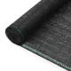 Fekete HDPE teniszháló 1,4 x 25 m