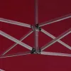 Bíbor összecsukható alumínium rendezvénysátor 4,5 x 3 m