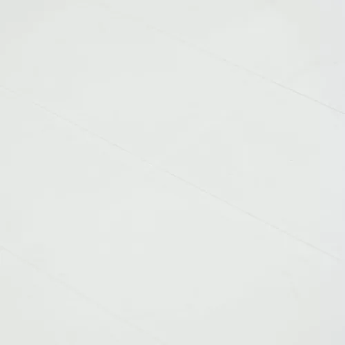 Fehér rattan hatású műanyag kerti asztal 150 x 90 x 72 cm