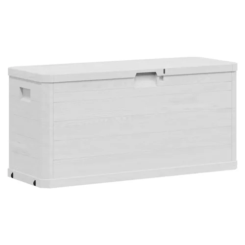 Világosszürke kerti tárolóláda 280 L