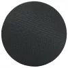 Fekete polyrattan kerti asztal 75,5 x 106 cm