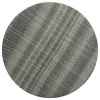 Szürke polyrattan kerti asztal 75,5 x 106 cm