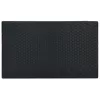 Fekete polyrattan kerti bárasztal 100 x 60,5 x 110,5 cm