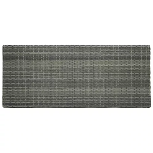 Szürke polyrattan kerti bárasztal 140,5 x 60,5 x 110,5 cm