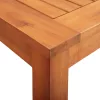 Tömör akácfa kerti asztal 88 x 88 x 74 cm