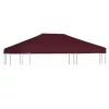 Bordó pavilon tetőponyva 310 g/m² 3 x 4 m