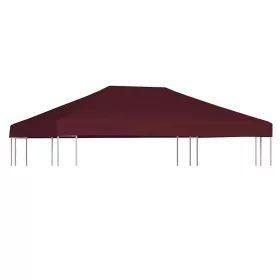 Bordó pavilon tetőponyva 310 g/m² 3 x 4 m