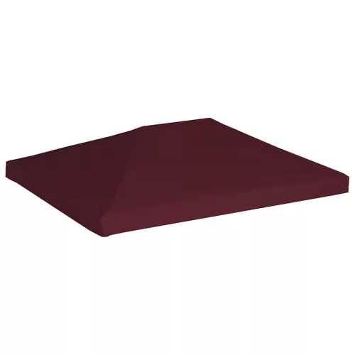Bordó pavilon tetőponyva 310 g/m² 3 x 4 m