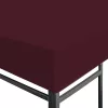Bordó pavilon tetőponyva 310 g/m² 3 x 4 m