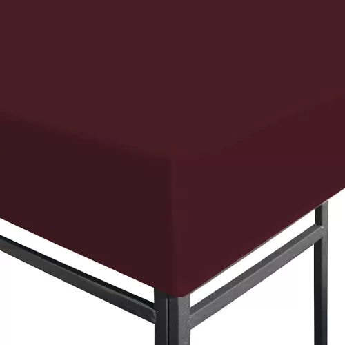 Bordó pavilon tetőponyva 310 g/m² 3 x 4 m