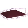 Bordó pavilon tetőponyva 310 g/m² 3 x 4 m