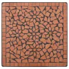 Terrakotta mozaikos bisztróasztal 60 cm