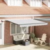Napernyő tartalmaz Antracit 3,5 x 2,5 m Fém