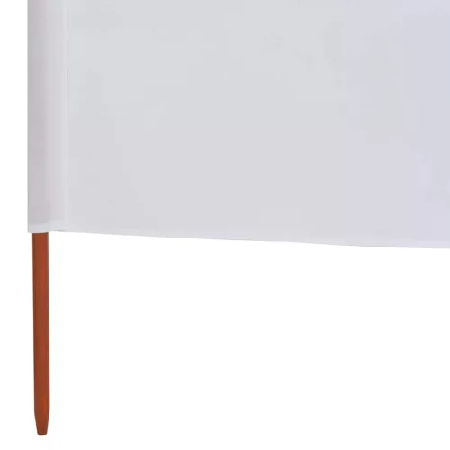 Homokfehér 9-paneles szövet szélfogó 1200 x 120 cm