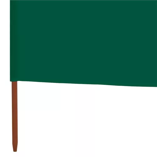 Zöld 9 paneles szövet szélfogó 1200 x 120 cm