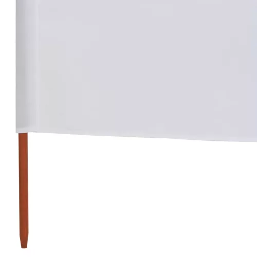 Homokfehér 9 paneles szövet szélfogó 1200 x 160 cm