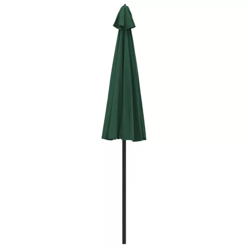 Zöld kültéri napernyő alumíniumrúddal 270 cm