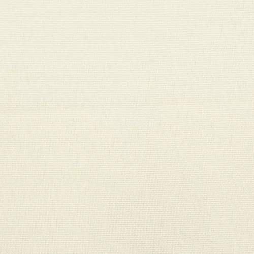 4 db krémszínű oxford szövet háttámlás székpárna 100x50x3 cm