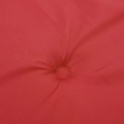 2 db piros oxford szövet kerti székpárna 50x50x4 cm