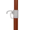 Homokszínű napernyő acélrúddal 300 cm
