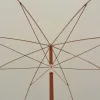 Homokszínű napernyő acélrúddal 300 cm