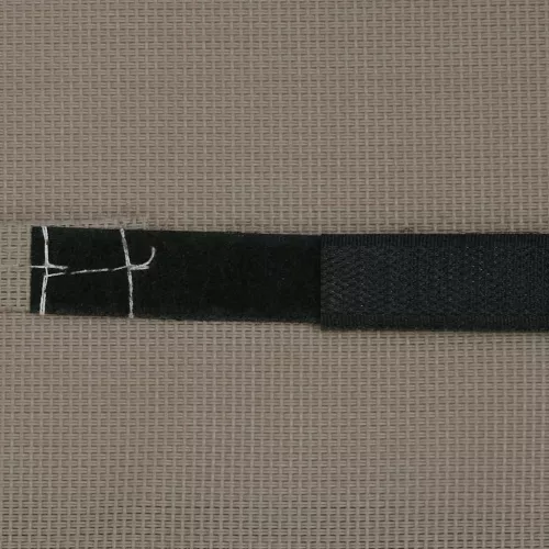Szürke tópszínű napozóágy-fejtámla 40 x 7,5 x 15 cm