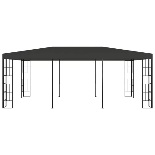 Antracitszürke pavilon 3 x 6 m
