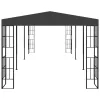 Antracitszürke pavilon 3 x 6 m