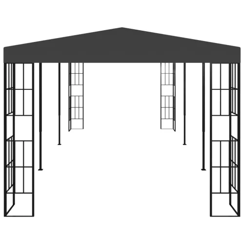 Antracitszürke pavilon 3 x 6 m