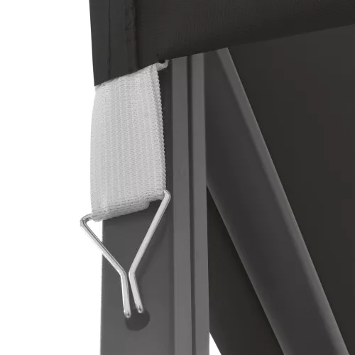 Antracitszürke pavilon 3 x 6 m