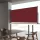 Piros kihúzható oldalsó terasz napellenző 60 x 300 cm