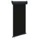 Fekete erkély oldalnapellenző 105 x 250 cm