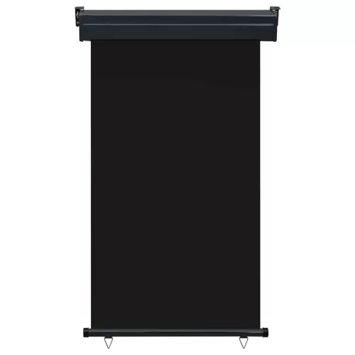 Fekete erkély oldalnapellenző 105 x 250 cm