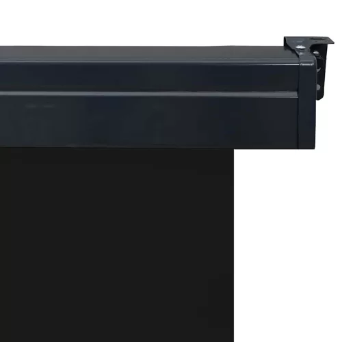 Fekete erkély oldalnapellenző 105 x 250 cm