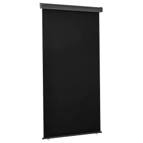 Fekete erkély oldalnapellenző 125 x 250 cm